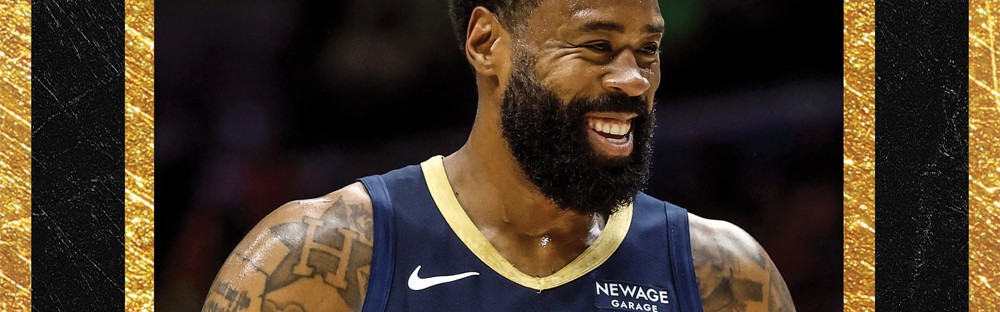 NBA官方：鹈鹕中锋德安德烈·乔丹荣膺年度最佳队友奖